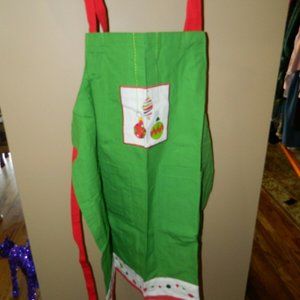 Christmas Holiday Cooking Kitchen Apron by TAG LTD New